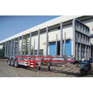 China Electric System 5000kg Logging Semi Trailer Trucks For Transporting Log / Wooden Semi Trailer supplier