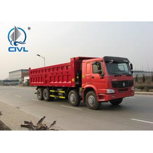 China EURO II SINOTRUK Heavy Duty Dump Truck 8X4 DUMP TRUCK 50T 420hp supplier