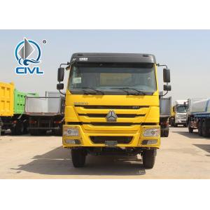 China EuroII 30T 6×4 Dump Truck With Middle Lifting And Q235 Steel Material 371HP Engine supplier