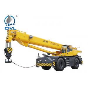 China Heavy Construction Machinery RT80 80 Ton All Wheel Drive Big Rough Terrain Tractor Crane supplier