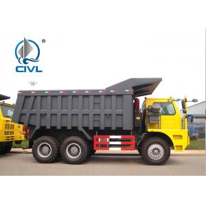 China Mining Tipper Truck Mining Dump Truck , 50 Tons 371 Hp Mining Dump Truck supplier