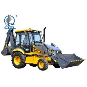 China New Backhoe Mini Wheel Loader / Reliability Compact Front End Loader supplier