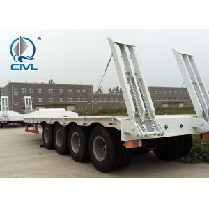 China New Flat Bed Deck Semi Trailer For Container 25 – 40T CImc Heavy Truck Transportation supplier