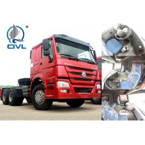 China new Red 6×4 Prime Mover Truck EURO II Use With Semi Trailer Truck Color Optional supplier