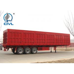 China Side Dump 3 Axle 40T Semi Trailer Trucks supplier