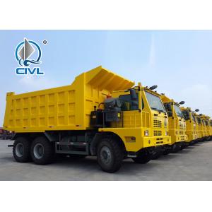China Sinotruck Mining dump truck 6 x 4 Londing Tipper Truck 70Ton For Transporting Heavy dump truck supplier