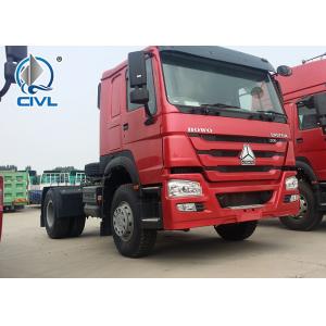 China SINOTRUK 371HP 15 Ton Prime Mover Truck in Green Manual Unloading Diesel Trucks Global Machine supplier