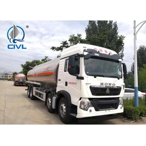 China SINOTRUK 38000L Oil Tanker Truck 8*4 , HOWO Fuel Tanker Truck supplier