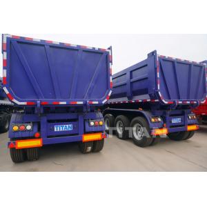 China Sinotruk Cimc 3 Axle Dump Trailer Tipper / Semi Trailer Truck For 40 50 60T Load Capacity supplier