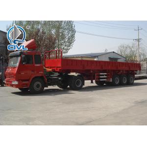 China SINOTRUK Front Lifting 50 Ton 3 Axle Semi Trailer Dump Truck supplier