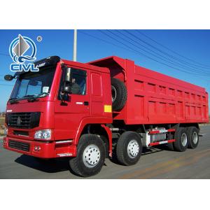 China SINOTRUKHeavy Duty Dump Truck HOWO 8X4 DUMP TRUCK Euro 2 /3 50T supplier
