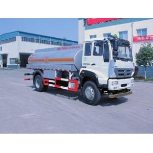 China Steering Wheel Computer Refueling Vehicle / Refuel Truck For Gas supplier