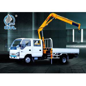 China Truck-mounted crane with telescopic boom 3 Ton Knuckle Boom Truck with Sinotruk HOWO Chassis supplier
