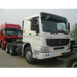 China Two Axle Prime Mover Truck , 4 x 2 Driving 336 Horse Power 10 Speeds Transmission supplier