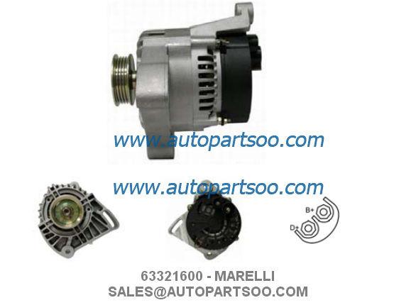 China 63321600 Car Generator Alternator 63321605 Marelli Alternator 12v 65a Alternadores supplier