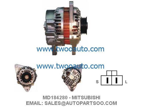 China Md184280 Md317866 Car Generator Alternator Mitsubishi Alternator 12v 70a Alternadores supplier