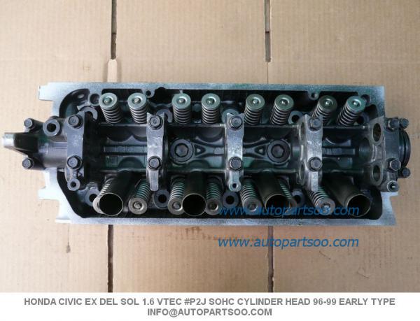 China # P2J SOHC CYLINDER HEAD 96-99 EARLY TYPE NO CORE HONDA CIVIC EX DEL SOL 1.6 VTEC supplier