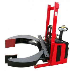 China 1ton/2ton 4m Electric Forklift Stacker With Clamp For Lift Truck supplier