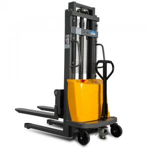 China 48V Electric Pallet Truck Stacker 6km/h 550mm For Smooth Transport supplier