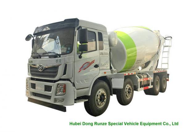 China HOMAN 8×4 12 Cubic Concrete Agitator Truck , Concrete Mixing Transportation Truck supplier