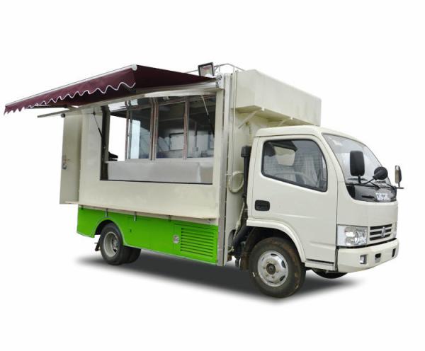 China Outdoor DFAC 4×2 / 4×4 BVG Mobile Food Truck For Army , Forces ,Troops Camping supplier