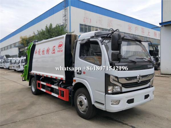 China Diesel Fuel Type Garbage Compactor Truck New Condition Rear Discharge Function supplier