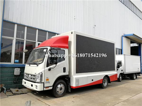China Outdoor Full Color P4 P5 P6 Mobile Digital Billboard Truck Power Assistant Steering Gear supplier