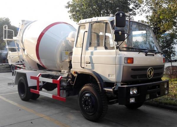 China Self Loading Ready Mix Concrete Mixer Trucks Dongfeng Cummins Mobile Concrete Mixer Truck supplier