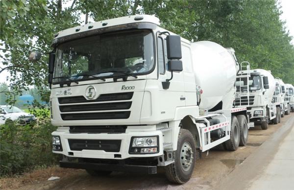 China SHACMAN 12CBM Small Concrete Mixer Truck Machine For Ready Mix Transporter supplier