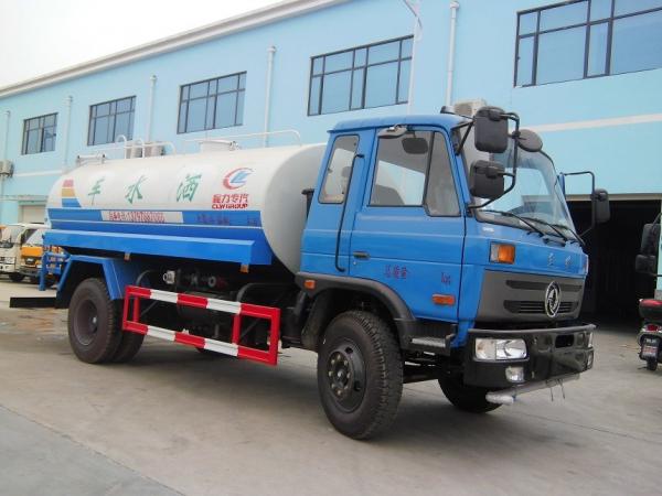 China Water Delivery Service Water Bowser Truck 10 Tons Dongfeng 10000 Liters With Stainless Steel Tank supplier