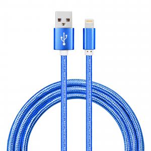 China 6ft Fast Charging MFI Lightning Cable Nylon Braided 2A USB To Lightning Cable supplier