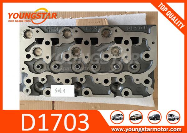 China Casting Iron Diesel Engine Car Cylinder Head For Kubota D1703B and D1703A 1644403047 16444-03047 supplier