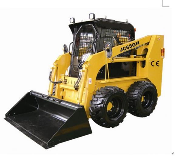 China 1800kg Tipping Load Mini Articulated Wheel Loader 8km/H Max Travel Speed supplier