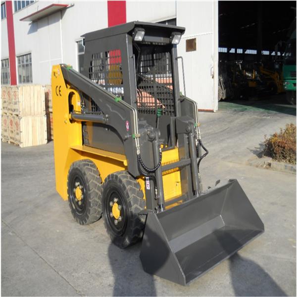 China 70Hp Small Skid Steer Loader Equipment With Front End Loader 2100Kg Lifting Force supplier