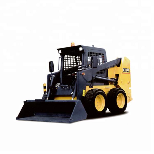 China JC60 JC70 CE standard, EPA engine World famous hydraulics high quality quick coupler Wheel Skid Steer loader supplier