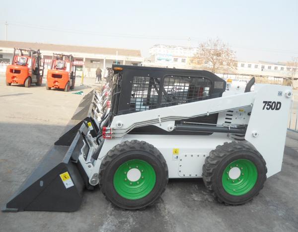 China Side Loading Skid Steer Loader Forklift Truck High Reliability For Narrow Aisle supplier