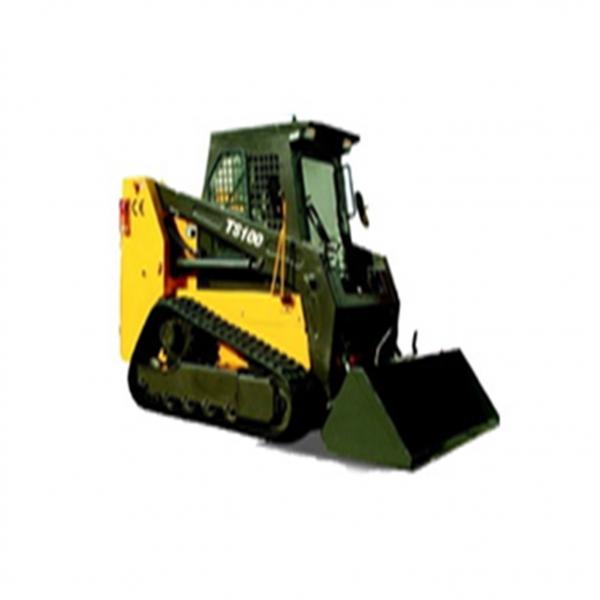 China TS100 100Hp Small Front End Loader Hydraulic Pump Skid Loaders 4280Kg Machine Weight supplier