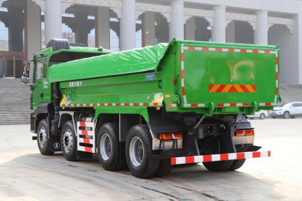 China 7200mm Heavy Duty Dumper , 350HP 8×4 Dump Truck Shacman M3000S supplier