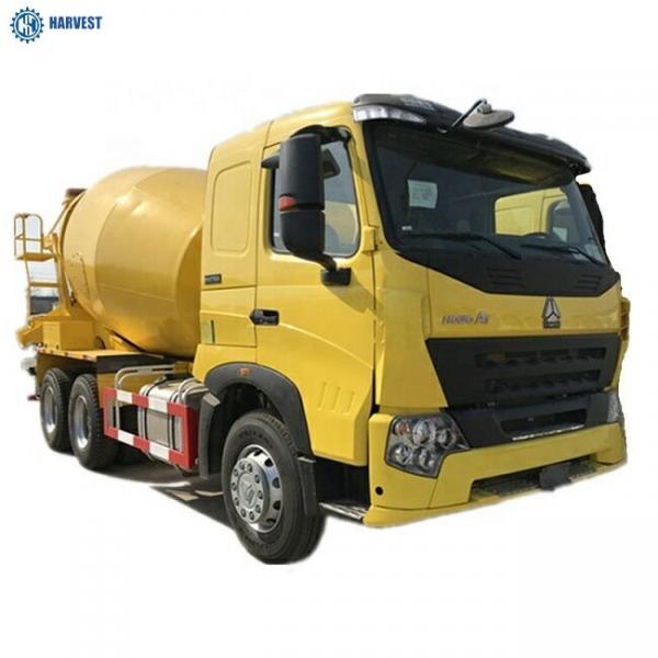 China 10m3 Capacity SINOTRUK A7 6×4 371hp Concrete Mixer Truck With Top Reducer supplier
