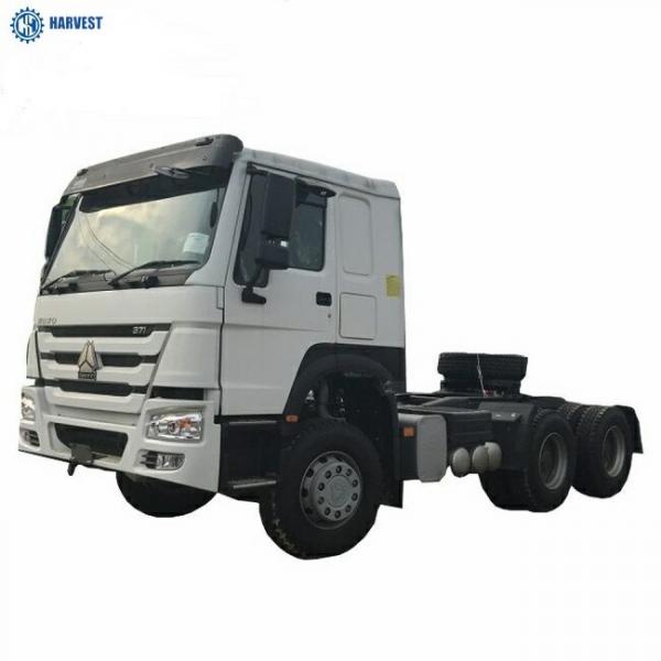 China 12.00R20 Tyres 6×4 Howo 371hp Trailer Head 2014 Second Hand Truck supplier