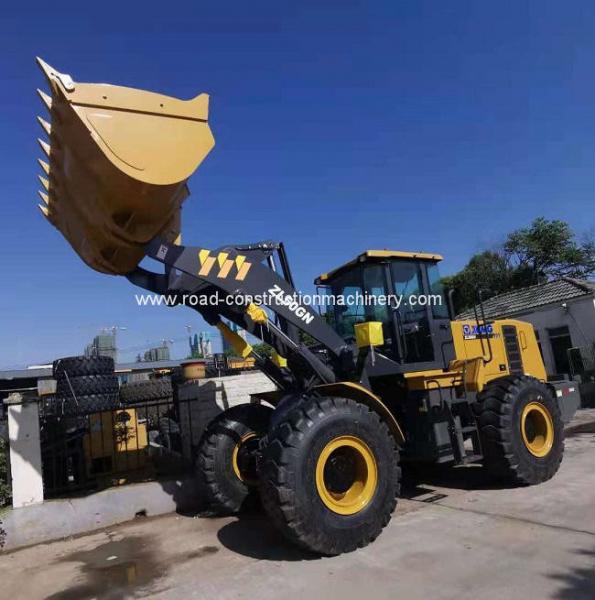 China 17500kg 3300mm Wheelbase Front Loader Equipment 4.5m3 XCMG ZL50GN supplier
