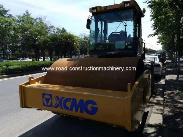 China 20 Ton XCMG XS203J Road Roller Rater Single Drum Vibratory Roller supplier