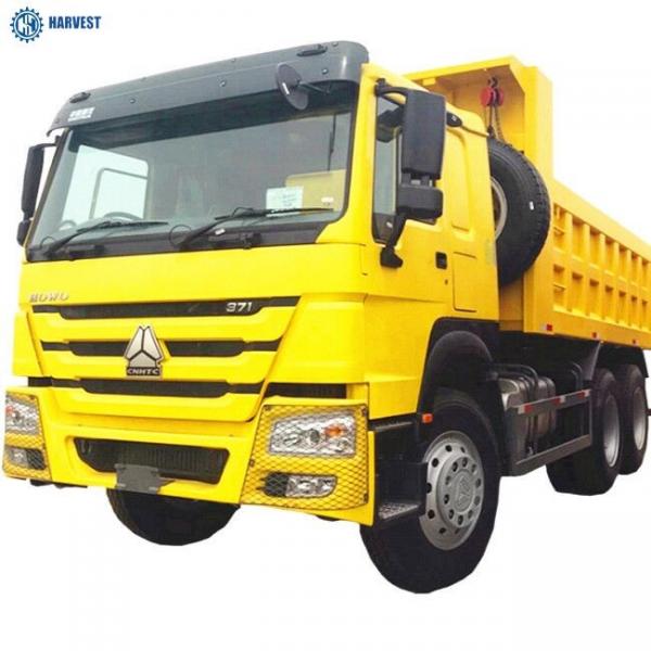 China 276kw Power Right Hand Drive Howo 371hp 2014 Dump Second Hand Truck supplier