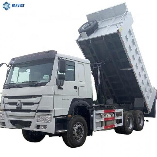 China 30 Ton Rated Loading Capacity 371hp 2014 Howo 2nd Hand Tipper Trucks supplier