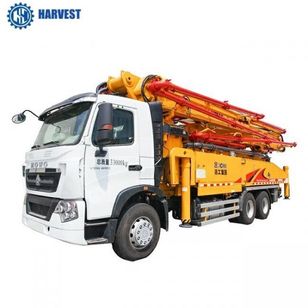 China 33000kg HB52K 170m3/H Productivity 52m XCMG Concrete Boom Pump Truck supplier