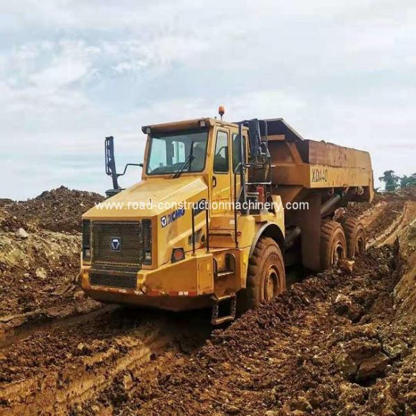 China 40ton Loading Articulated Heavy Mining Truck 6X6 Drive Type supplier