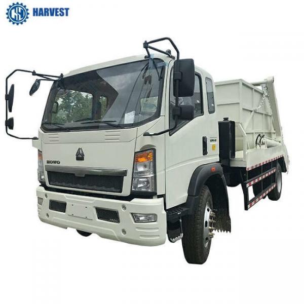 China 4×2 160hp 8cbm Swing Arm Garbage Compactor Special Purpose Truck supplier