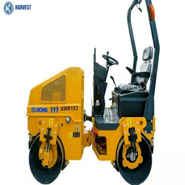 China 582mm Drum Diameter 65Hz Frequency 1.5 Ton XMR153 Vibratory Road Roller supplier