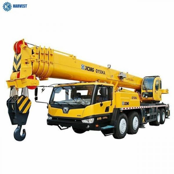 China 58.1m Lifting Height 50 Ton QY50KA XCMG 5 Section U Type Boom Truck Crane supplier