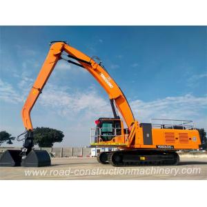 China 60 Ton Material Handler Equipment With 3.5m3 Shell Grab & Cummins Engine supplier